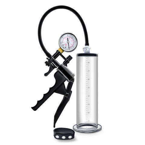 Performance - Vx8 Premium Penis Pump System With Silicone Cock Strap - Clear Clear PUMPS