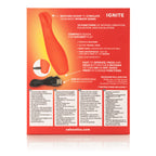 Red Hot Ignite Red Silicone Compact Clitoral Vibrator with 10 Intense Functions and Waterproof Design > Sex Toys For Ladies > Clitoral Vibrators and Stimulators
