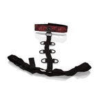 Scandal Collar Body Restraints (Red and Black) – Plush Adjustable Restraints Multi > Bondage Gear > Restraints