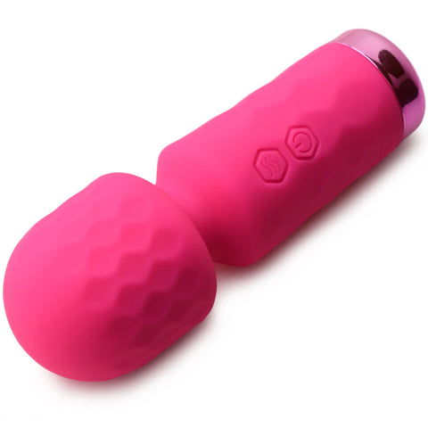 Bang 10X Mini Silicone Wand Pink 4.5 Inch Rechargeable Flexible Neck > Sex Toys For Ladies > Wand Massagers and Attachments