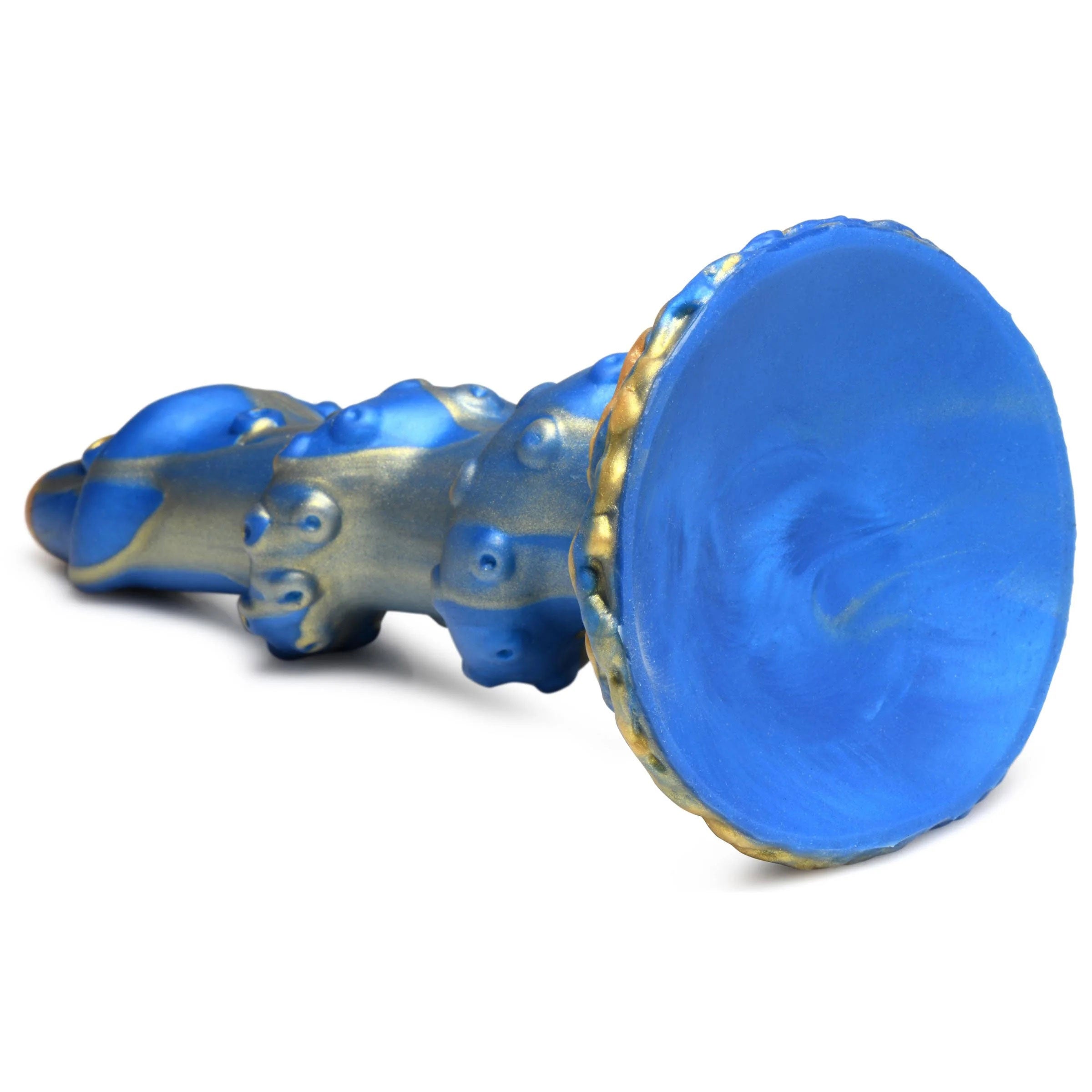 Creature Cocks The Kraken (Deep Blue and Gold) 7 Inch Fantasy Dildo > Dildos > Fantasy