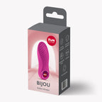 Fun Factory Bijou – USB-C Rechargeable Soft Silicone Compact Bullet Vibrator Magenta > Vibrators > Mini Vibrators