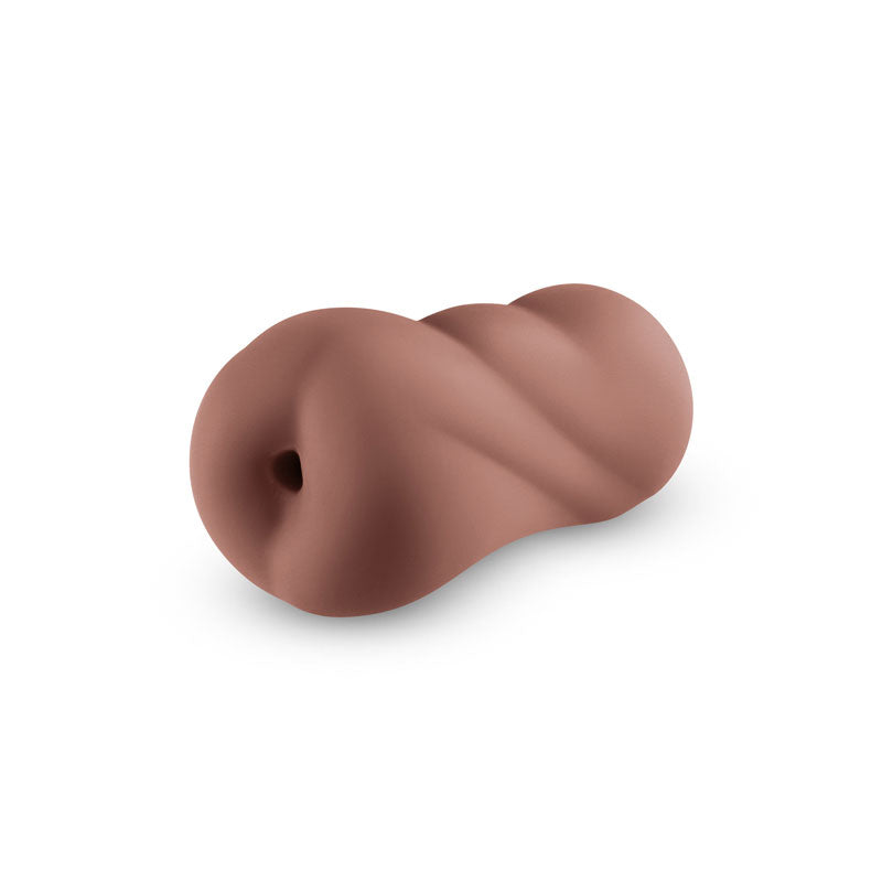 NS Novelties Pocket Pals (Brown) – Body-Safe Anal Stroker Strokers - Manual