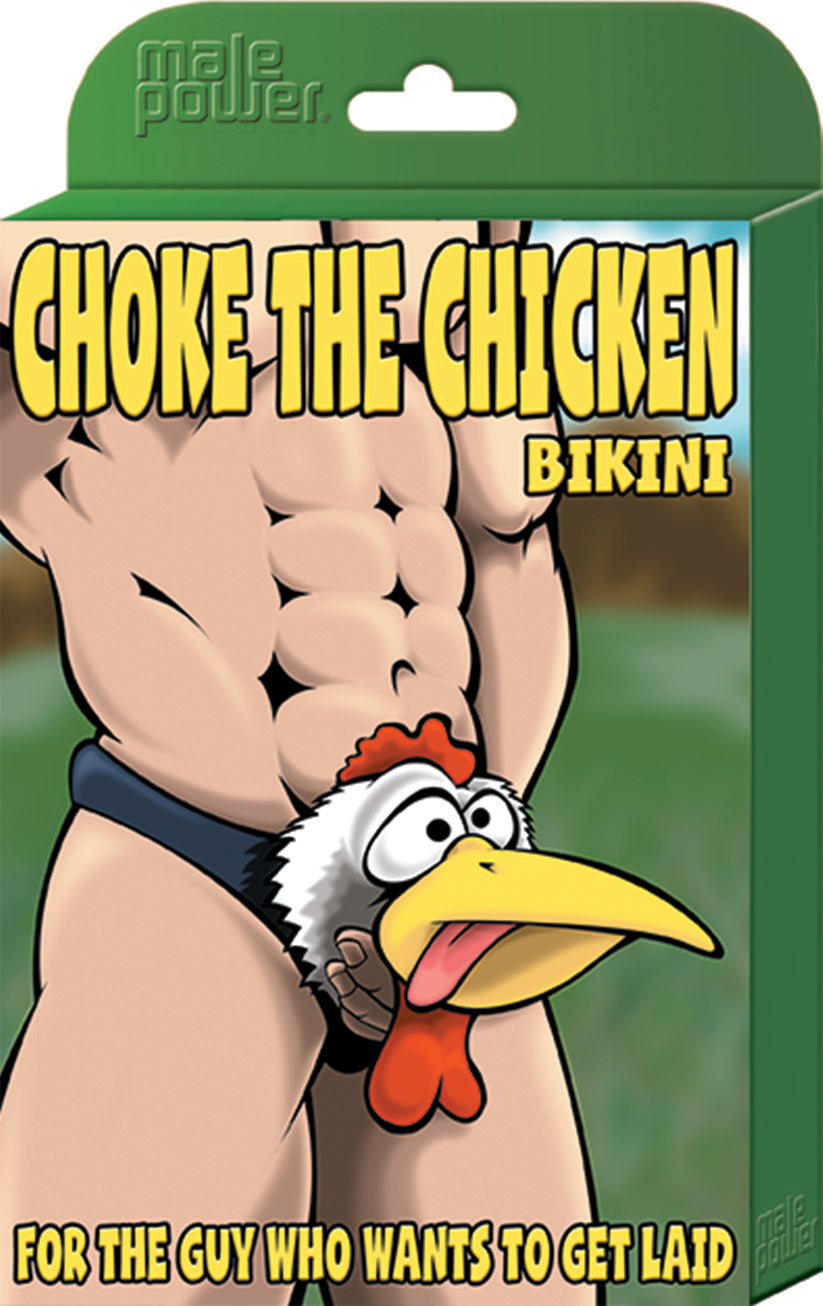 Choke the Chicken Novelty Underwear for Men Black Gag Gifts & Novelties