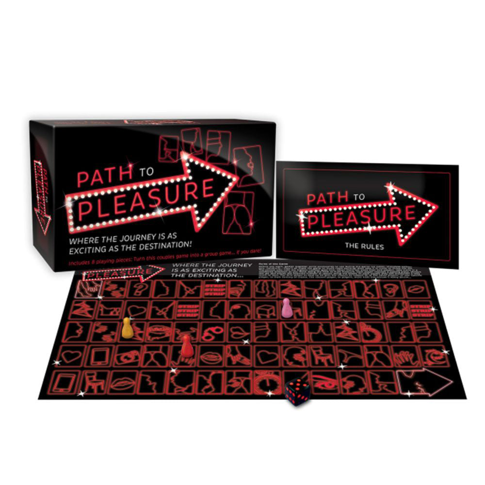 The Path to Pleasure Interactive Intimate Relationship Game – Couples Board Game Default Title > Novelties > Games