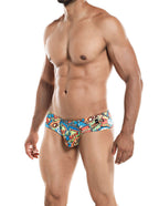 Cut 4 Men High Cut Cheeky Brief Cartoon Print Small > Clothes > Mens Briefs