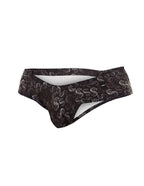 Cut 4 Men High Cut Cheeky Brief Dollars Small Black Print > Clothes > Mens Briefs