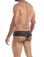 Cut 4 Men High Cut Cheeky Brief Dollars Small Black Print > Clothes > Mens Briefs