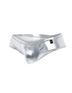 High Cut Cheeky Brief Silver - Provocative - C4M