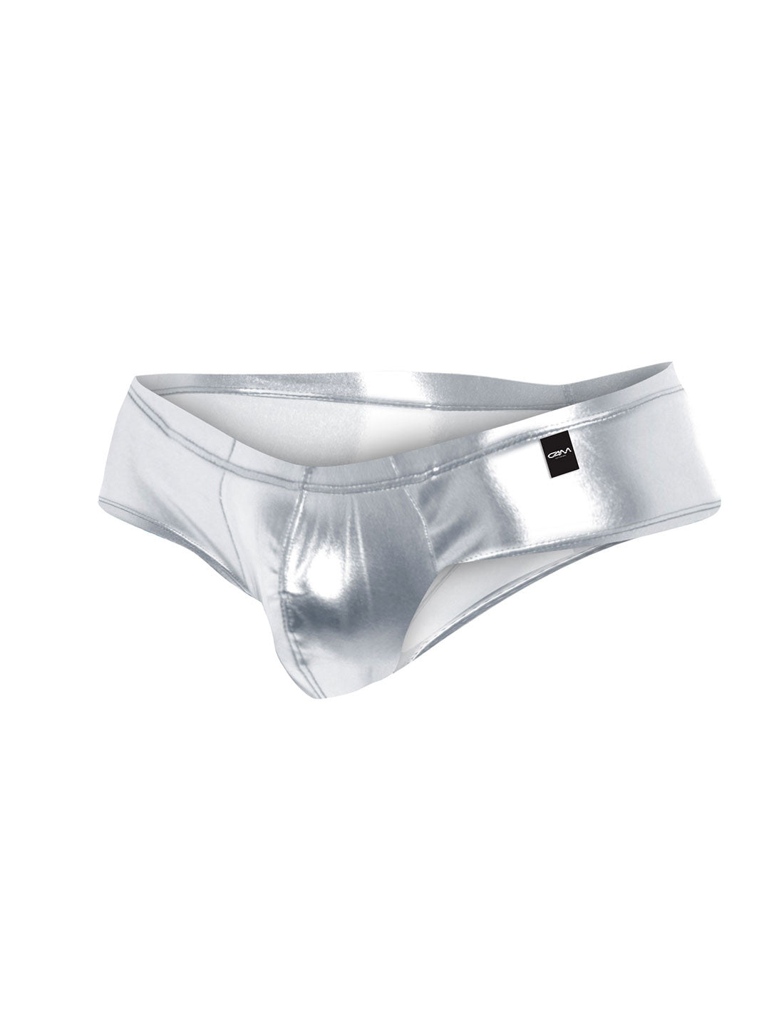 High Cut Cheeky Brief Silver - Provocative - C4M