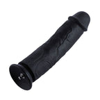 HiSmith 11 Inch Black Curved Silicone Dildo – Premium Silicone Dildo > Sex Toys > Sex Machines > Attachments