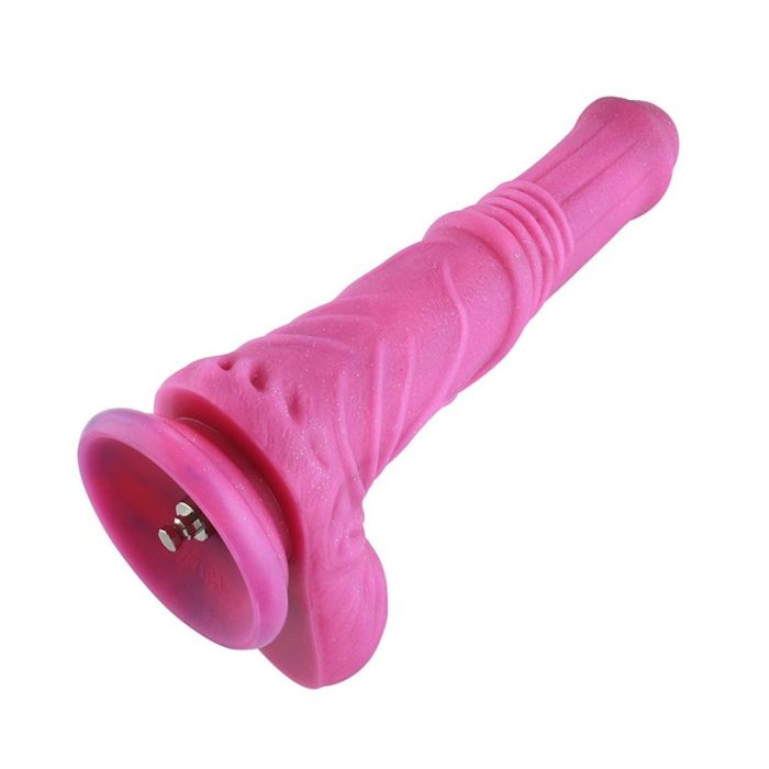 HiSmith - 10" Silicone Pink Monster Dildo (KlicLok) Sex Machine Attachments