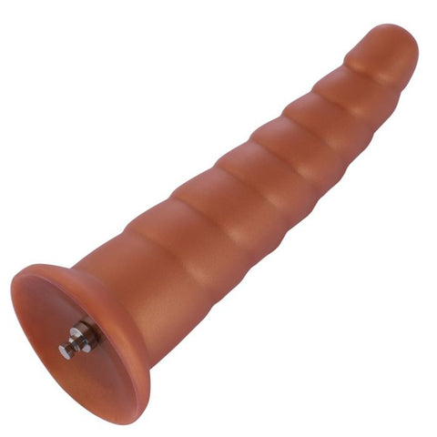 Hismith - 10.24" Silicone Gold Huge Arthropod Dildo (KlicLok) Sex Machine Attachments