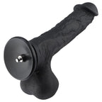 Hismith 12.4 Inch Silicone Black Super Size – Large Silicone Dildo > Sex Toys > Sex Machines > Attachments