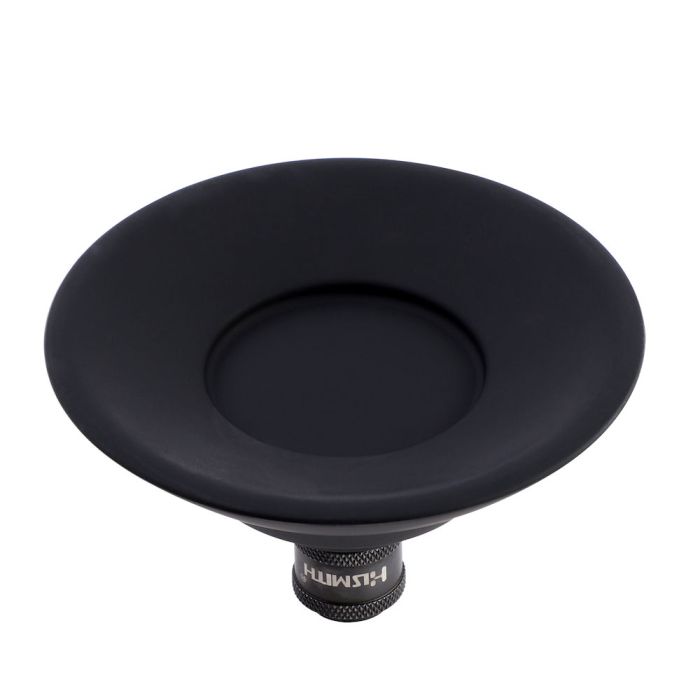 Hismith - 4.5" Black Silicone Suction Cup (KlicLok - Female) Sex Machine Connectors
