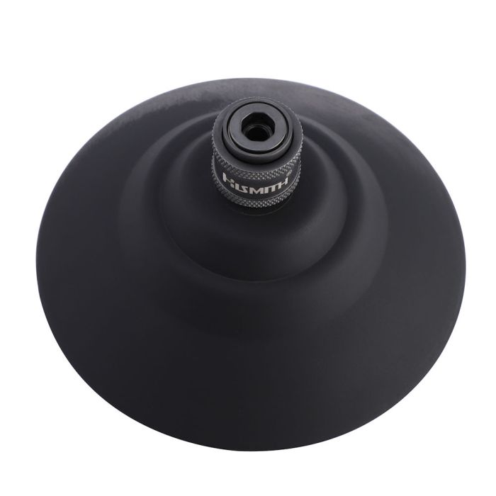 Hismith - 4.5" Black Silicone Suction Cup (KlicLok - Female) Sex Machine Connectors