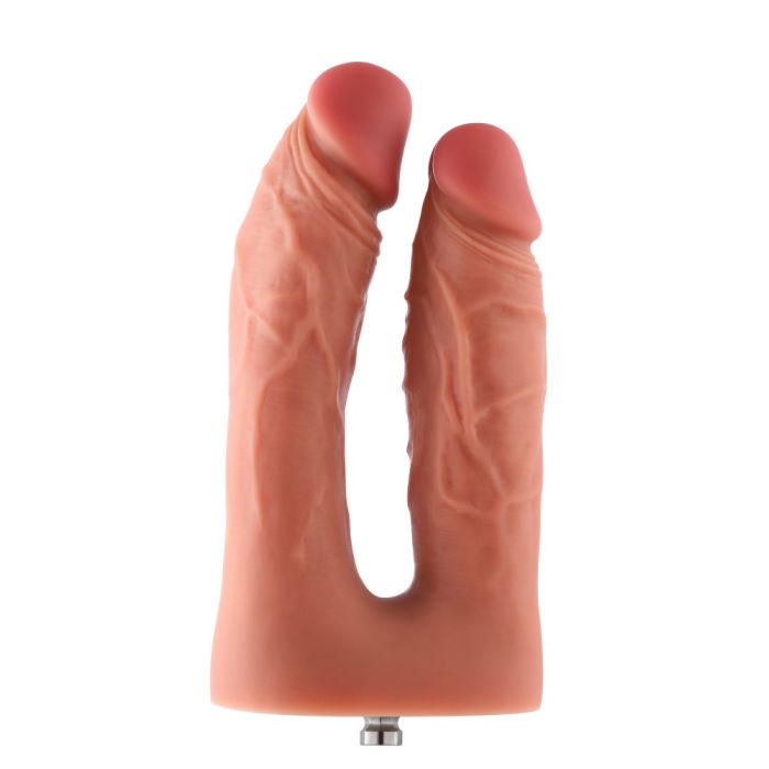 Hismith - 6.5" Silicone Double Penetrator Dildo (KlicLok) Sex Machine Attachments