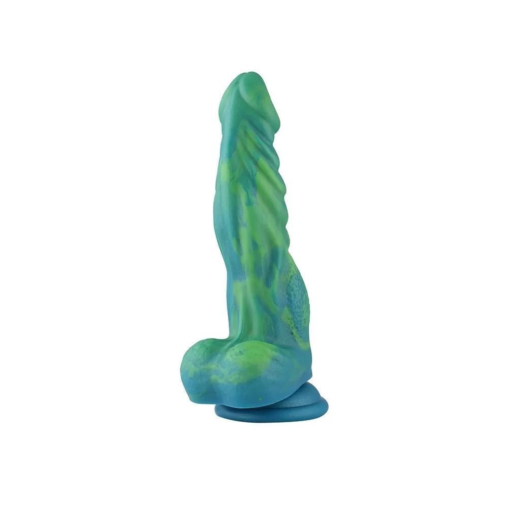 HiSmith 9.6 Inch Silicone Fantasy Dildo in Green Default Title > Dildos > Fantasy