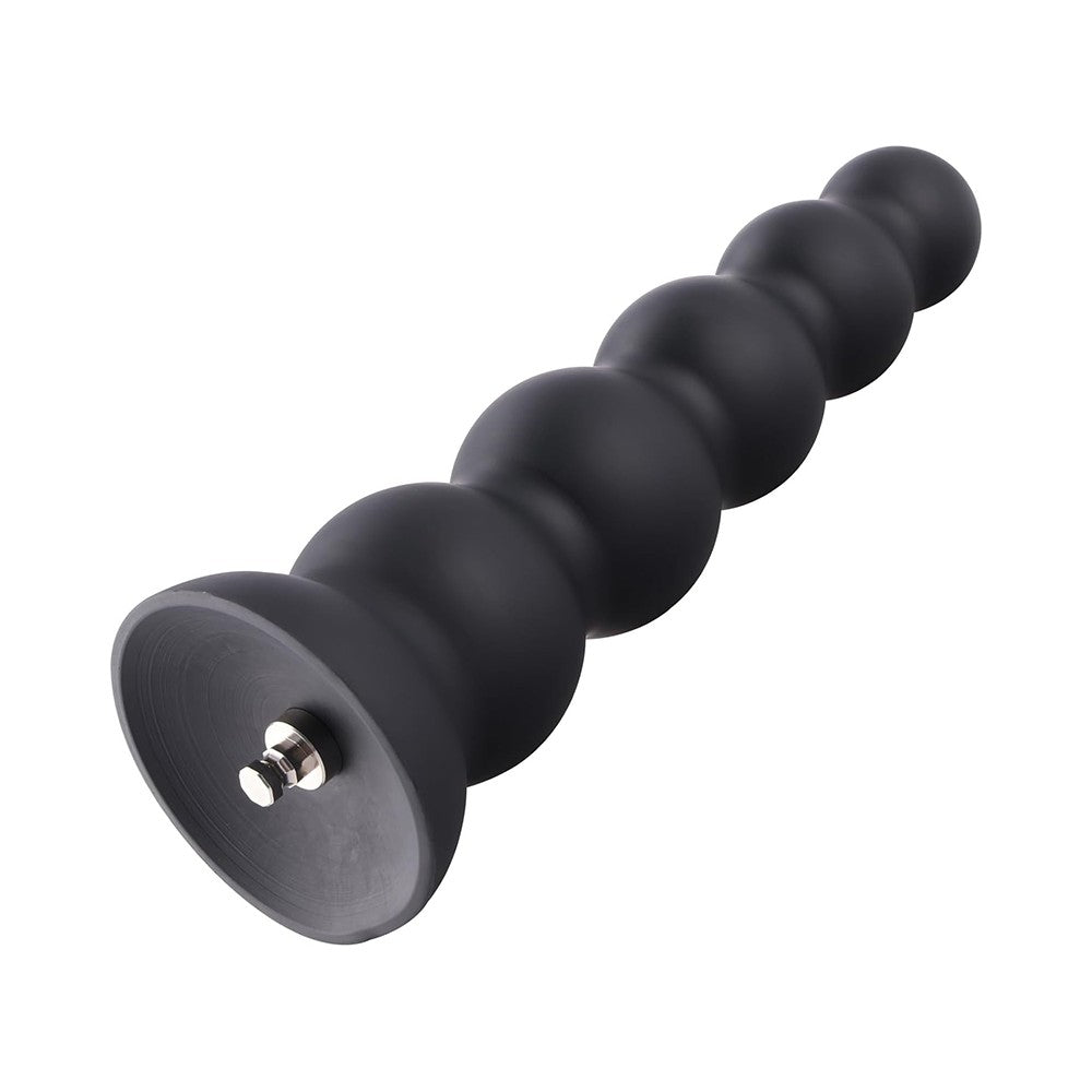 HiSmith Smooth Beaded Silicone Anal Butt Plug (Black) – 11.8 Inch Anal Plug Default Title > Anal Range > Oversized Anal Toys