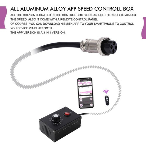 HiSmith - Tabletop 2.0 Pro (Remote and App) Sex Machines