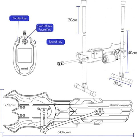 Hismith & Wildolo Intelligent APP Controlled Premium Sex Machine with KlicLok System Sex Machines