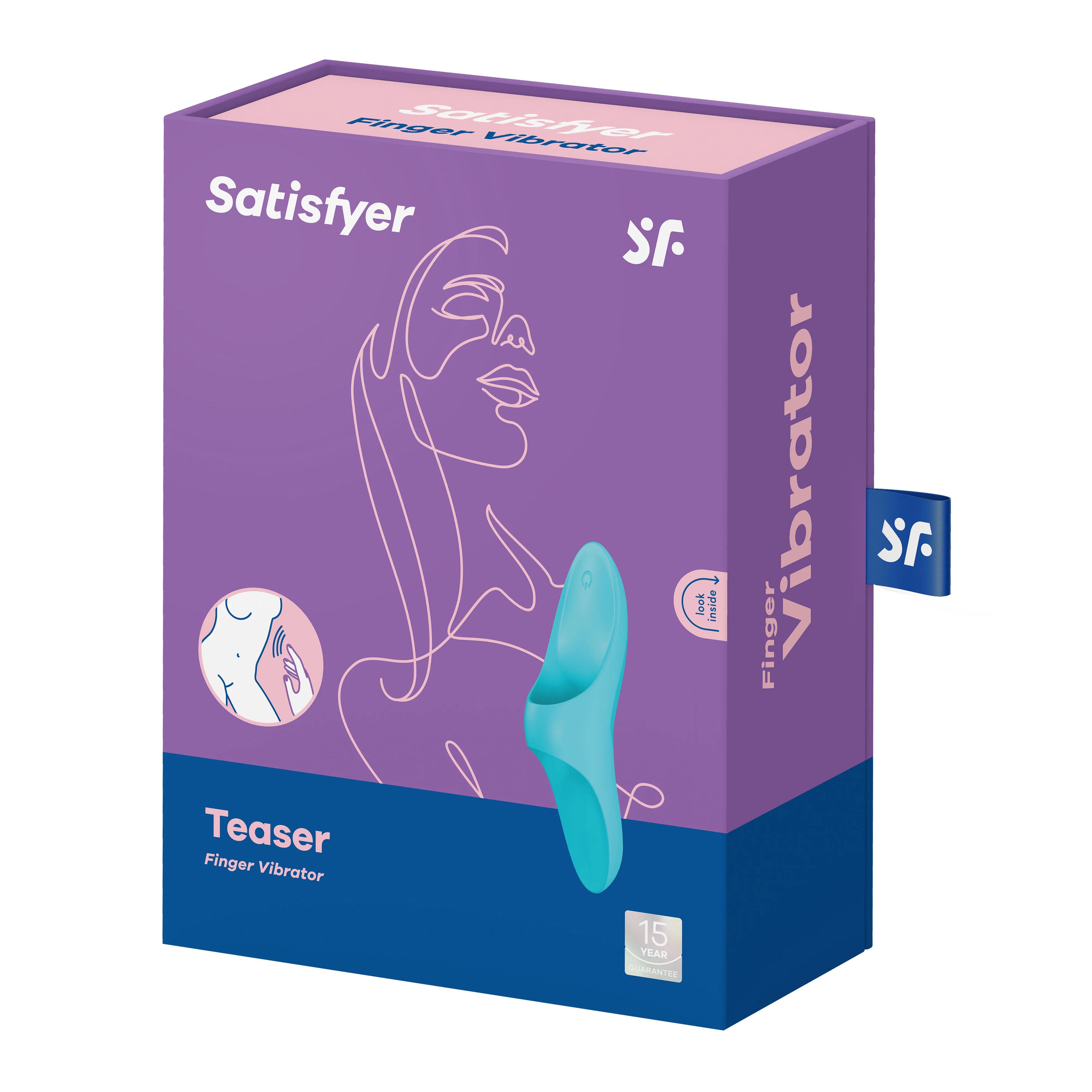 Satisfyer Teaser Finger Vibe – Rechargeable Silicone Finger Vibrator > Vibrators > Finger Vibrators