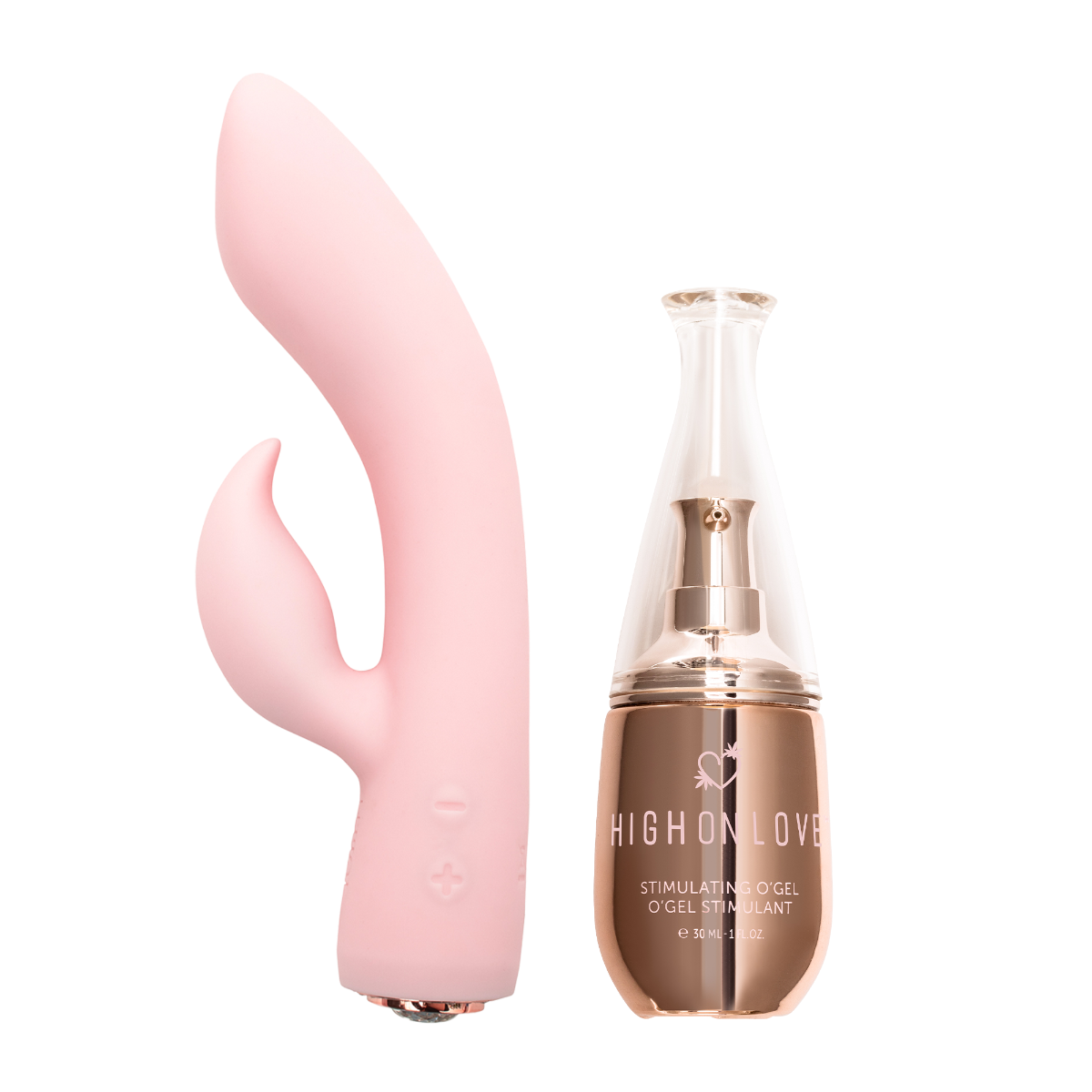 HighOnLove Object of Pleasure Gift Set with Stimulating O Gel and Jopen Dual Stimulator Vibrator > Essentials > Massage Gift Set