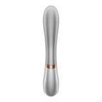 Satisfyer Hot Lover Silver Warming Dual-Stim Vibrator – App Controlled Waterproof Silicone > Sex Toys > Couples Toys