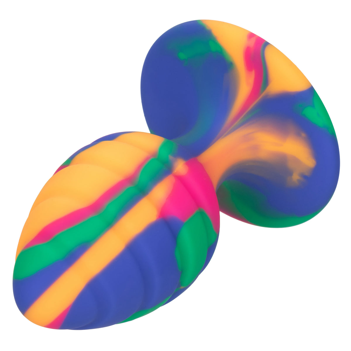 Cheeky Medium Swirl Tie Dye – Colorful Medium Butt Plug 3 Inch > Anal Range > Butt Plugs