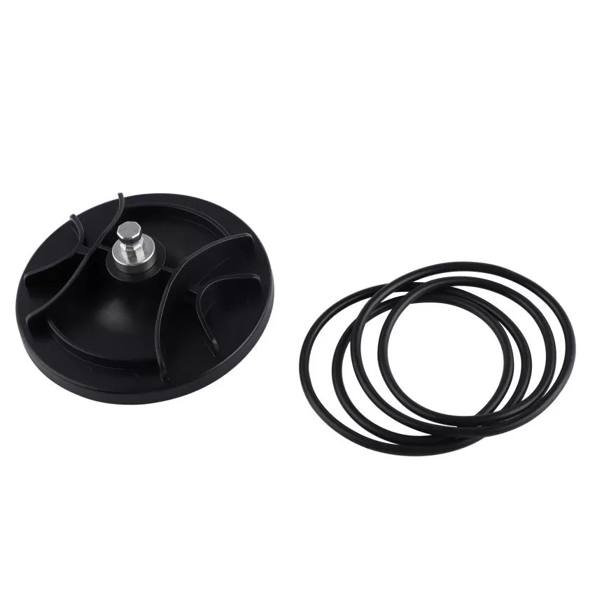 HiSmith Suction Cup Adapter with Rubber Bands – Accessory for Non-Suction Dildos > Sex Toys > Sex Machines > Connectors