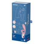 Satisfyer Hug Me Rabbit Vibrator – App Controlled Waterproof G-Spot and Clitoral Stimulator > Vibrators > Ladies > Rabbit