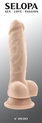 Selopa 6 Inch Light Flexible Realistic Dildo with Suction Cup > Dildos > Realistic Dildos