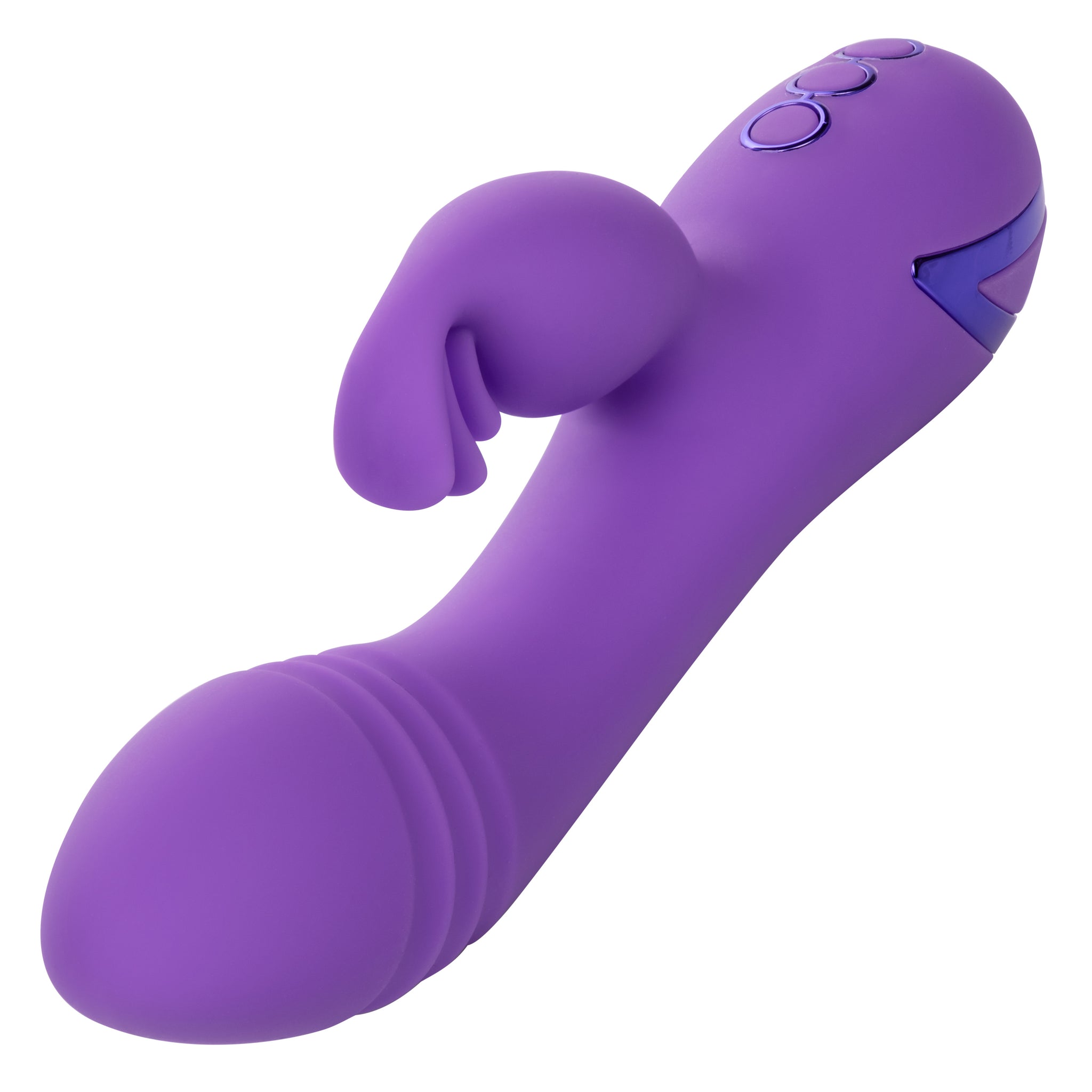 West Coast Wave Rider 4.5 Inch Rotating G Vibrator with Clitoral Stimulator > Vibrators > Ladies > Rabbit