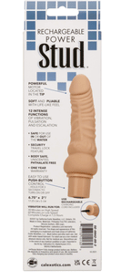 Power Stud Curvy Vibrator Ivory Flexible Silicone 12 Vibration Functions Waterproof > Vibrators > Realistic Vibrators