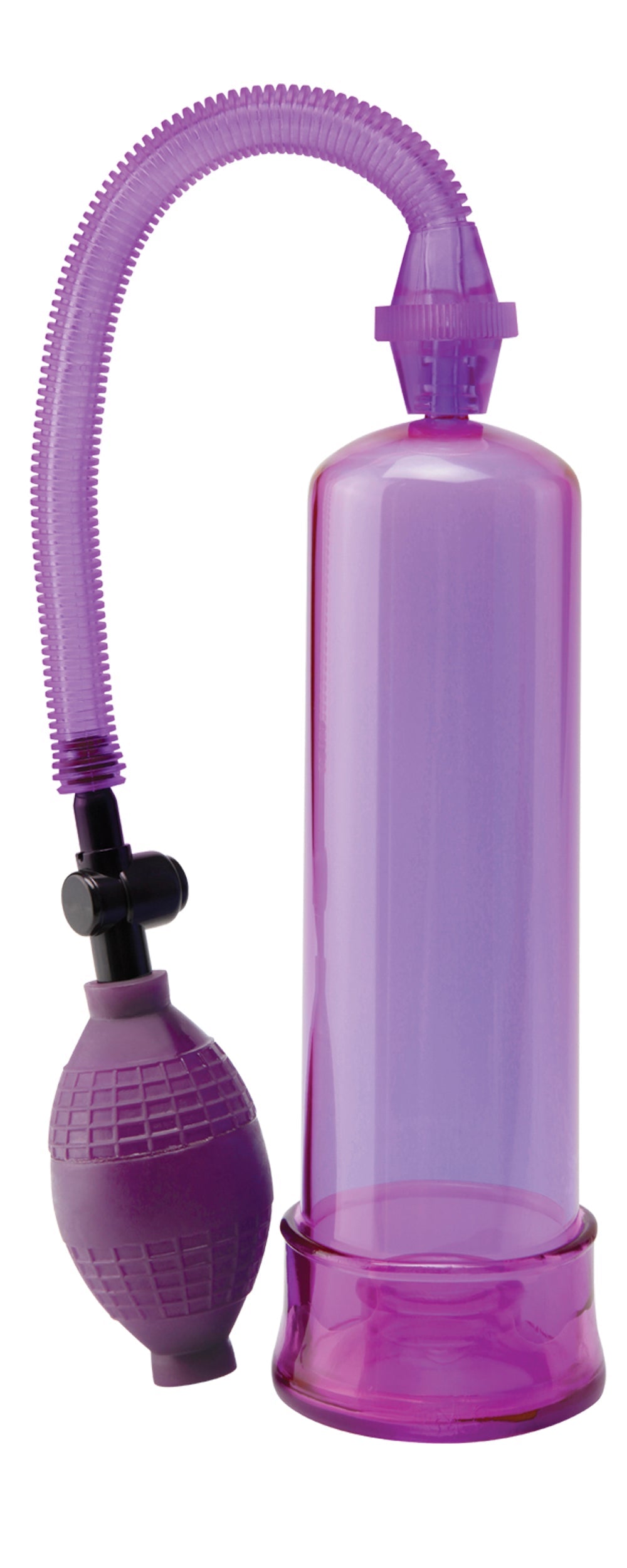 Pump Worx Beginner Power Pump – 7.5 Inch Insertable Penis Pump Purple > Pumps > Penis Pumps