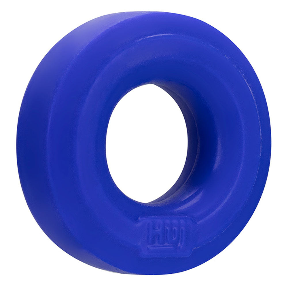 Hunkyjunk HUJ C-Ring (Cobalt) – Stretchy Grip Ball Ring Blue > Cock Ring > Single