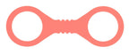 Peaches N Creame Silicone Cuffs (Orange) – Small Silicone Cuffs 9" > Bondage Gear > Restraints