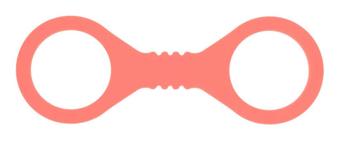 Peaches N Creame Silicone Cuffs (Orange) – Small Silicone Cuffs 9" > Bondage Gear > Restraints