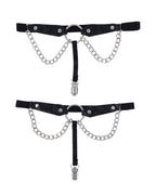 Sportsheets Chain Lace Garters Adjustable Fit Adult Accessory > Clothes > Lingerie Sets