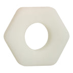 Alpha Liquid Silicone Prolong Sexagon Ring – 0.75 Inch Diameter Stretchy Durable Waterproof Glow in the Dark > Cock Ring > Single