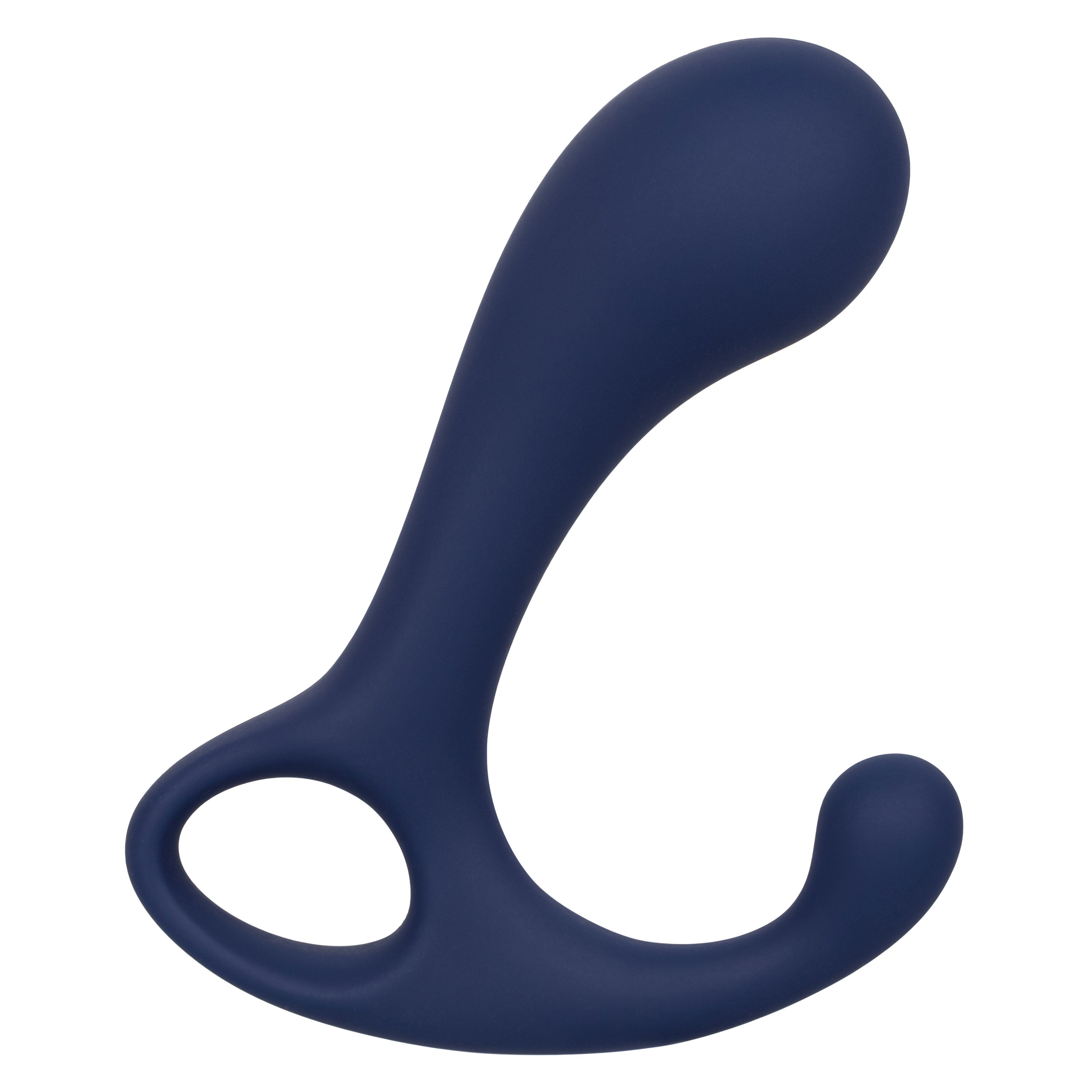 Viceroy Direct Probe Ultra-Soft Silicone Ergonomically Curved Bendable 4.75 x 3.5 Inch Blue > Anal Range > Prostate Plugs