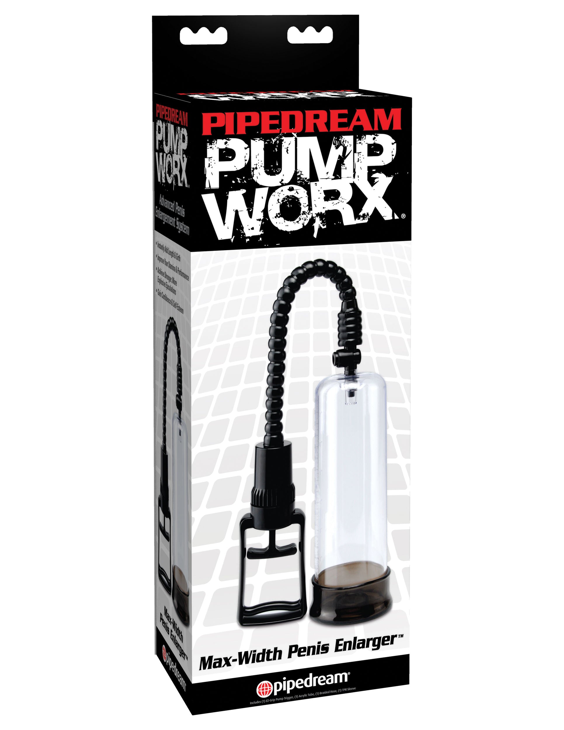 Pump Worx Max-Width (Black) – Penis Pump Clear PUMPS
