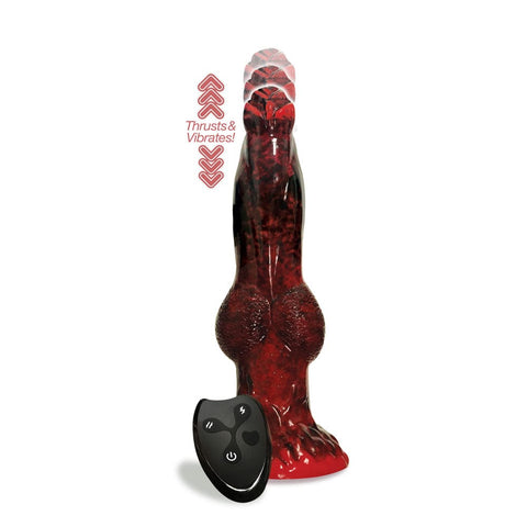 Alien Nation - Fire Dragon - 8 Inch Thrusting Dong Fantasy Dongs
