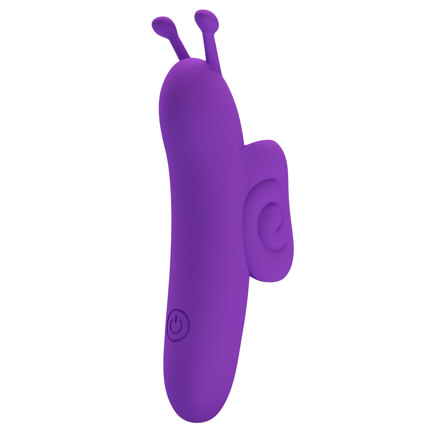Rechargeable Snail – Ergonomic Silicone Finger Vibrator with 10 Vibration Modes One Size > Vibrators > Finger Vibrators