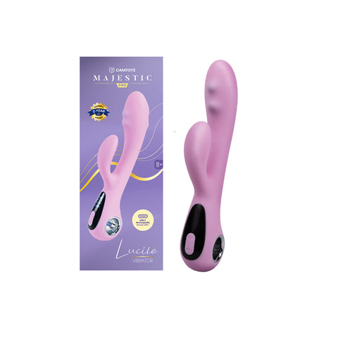 Lucile Majestic Pro USB 10 Mode G Spot Vibrator Purple Vibrators - G Spot