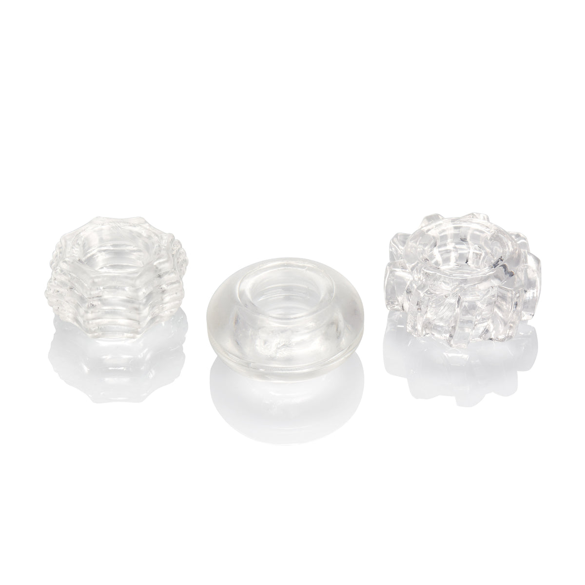 Reversible Ring Set – Stretchy Durable Erection Enhancers 3-Piece Set > Cock Ring > Sets