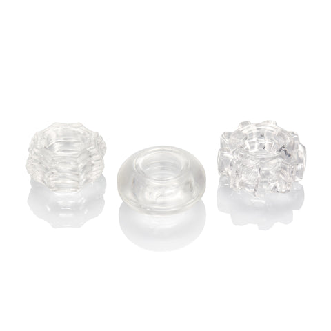 Reversible Ring Set – Stretchy Durable Erection Enhancers 3-Piece Set > Cock Ring > Sets