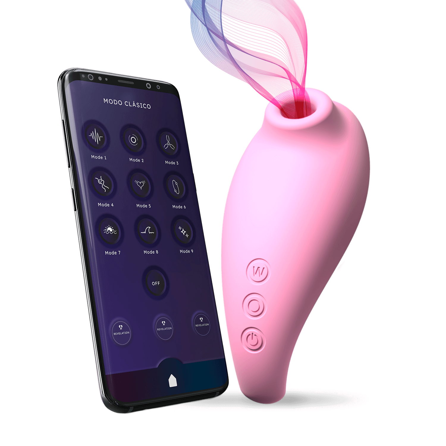 Adrien Lastic Revelation + App - Clitoral Suction Stimulator w App Control