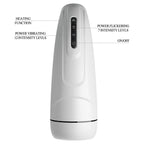 Pretty Love Marissa – Rechargeable Licking and Vibrating Masturbator with 7 Patterns and 12 Intensity Levels > Sex Toys For Men > Masturbators Premium