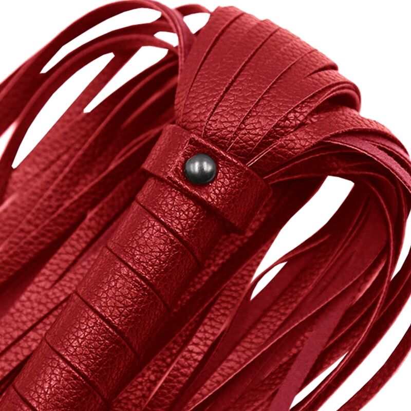Alive Fantasy Red Flogger 69 cm Long 2.5 cm Diameter Waterproof IPX8 > Bondage Gear > Whips & Floggers